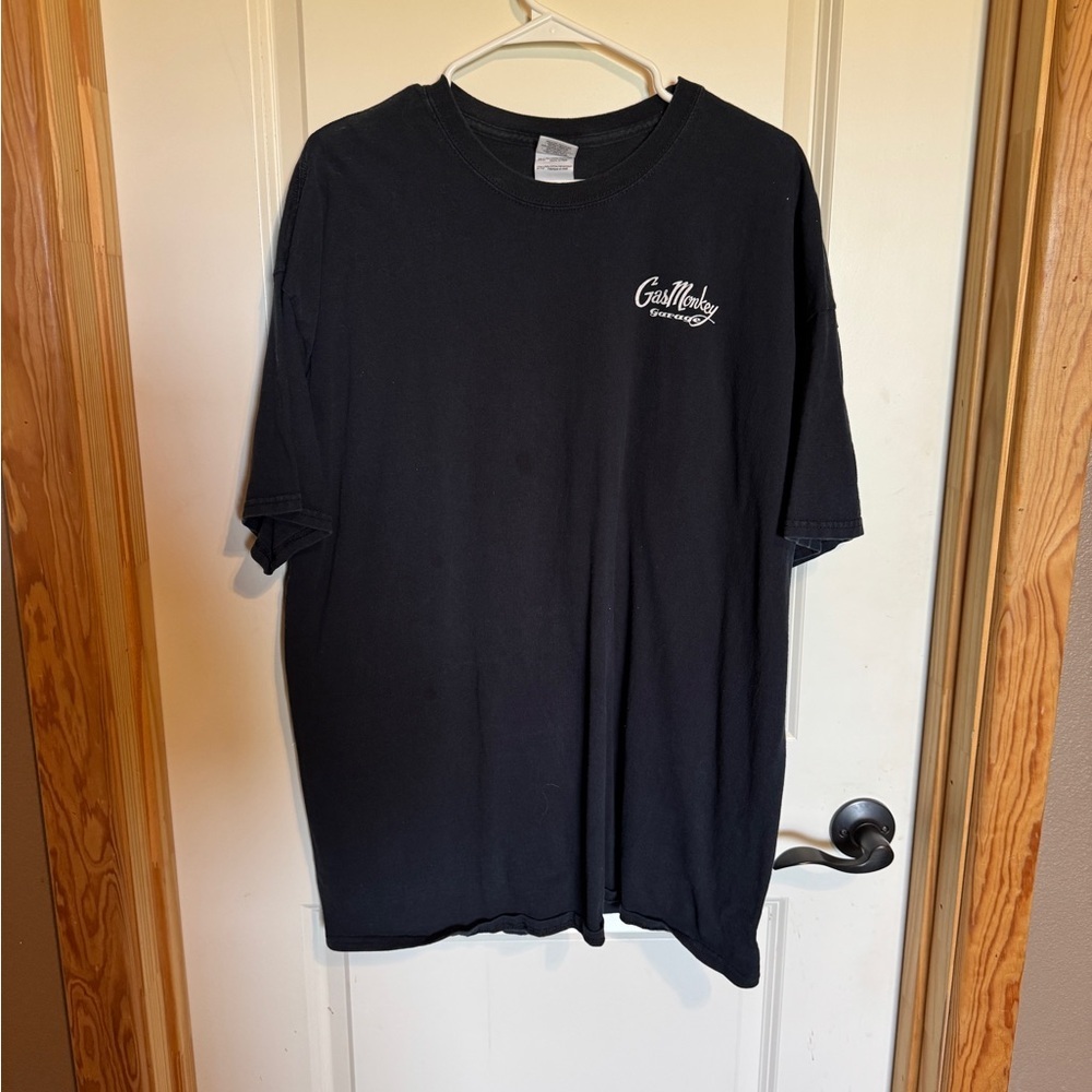 Gas Monkey Garage Dallas TX Black Men's T-Shirt Size 2XL‎